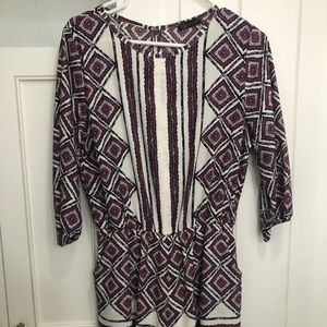 Geometric Patterned Romper